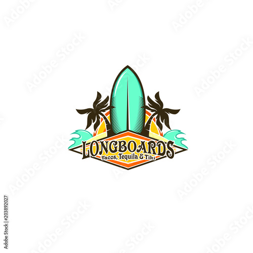 longboards logo template
