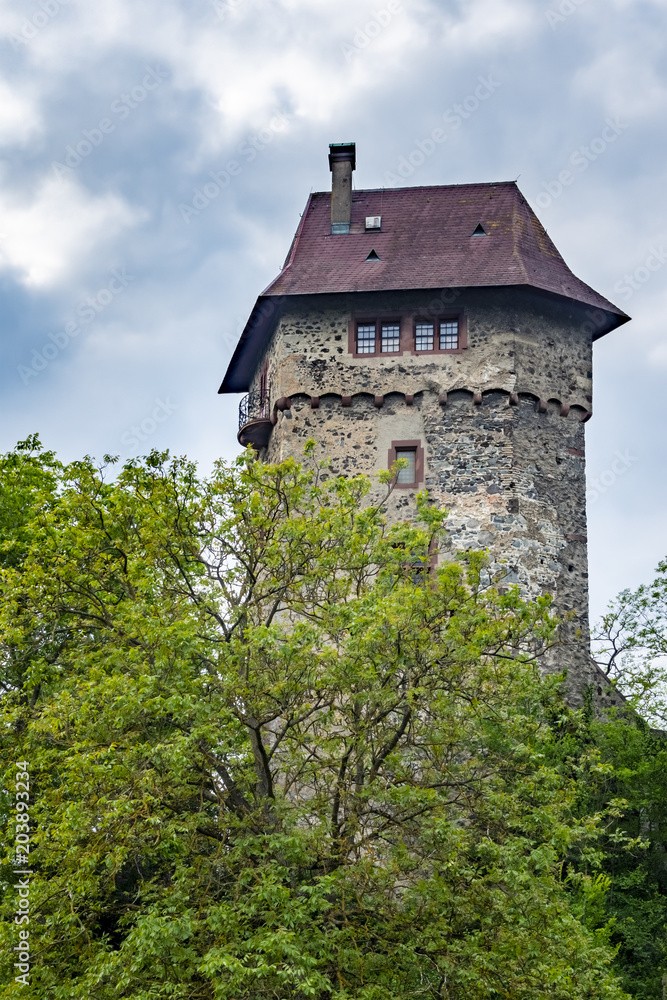 the tower of fortress Sponeck Germany