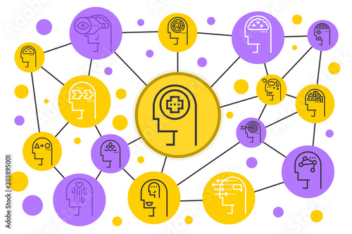 State of mind concept illustration