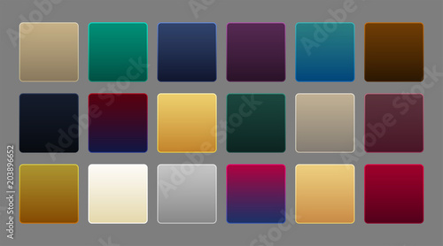 collection of premium luxury gradient background