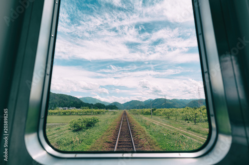 Summer train trip