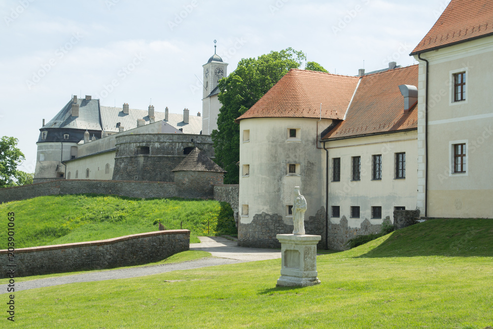 Cerveny Kamen medieval castle in Slovakia
