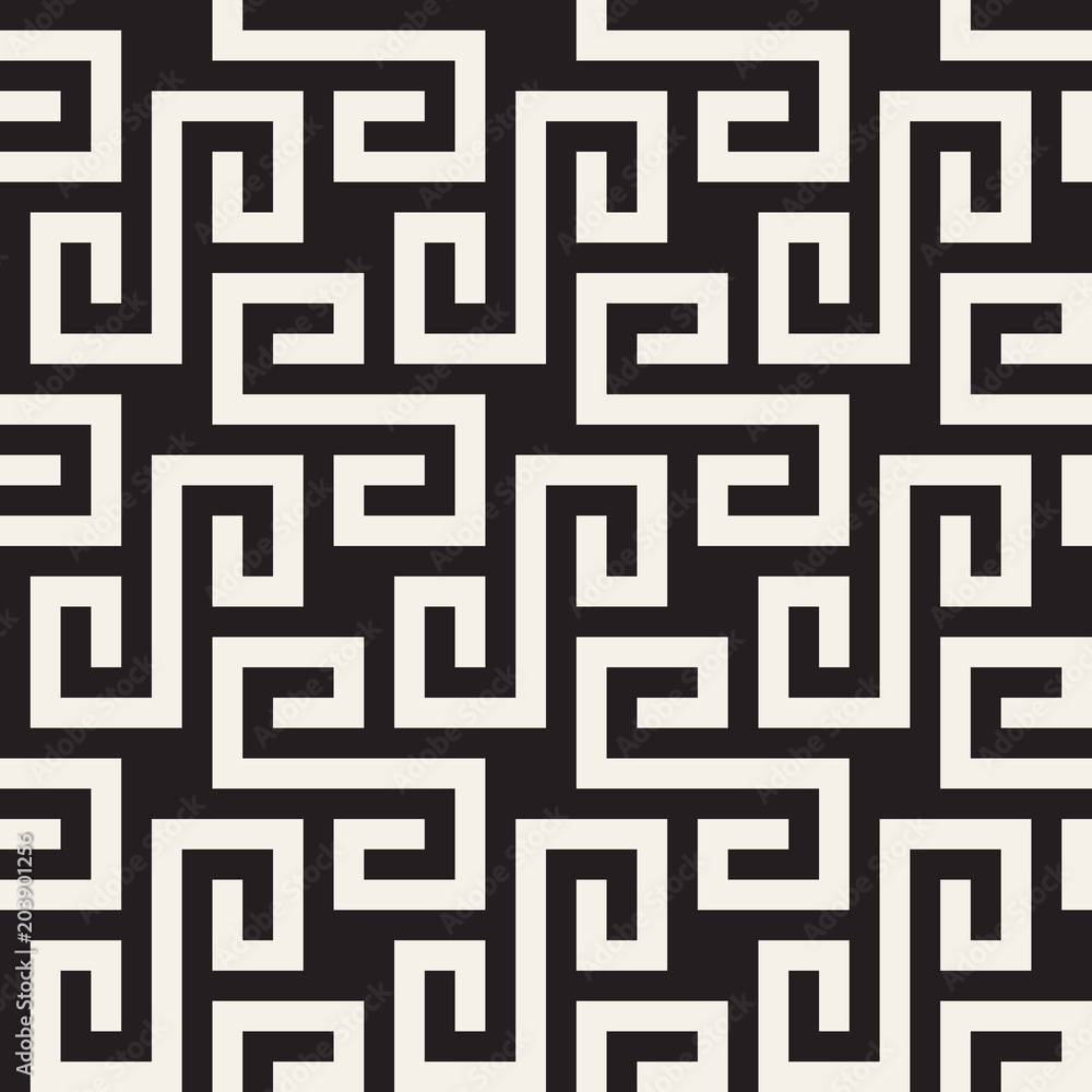 Vector seamless pattern. Modern stylish abstract texture. Repeating geometric tiles Vector seamless pattern. Modern stylish abstract texture. Repeating geometric tiles