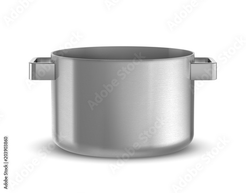 pan isolated on white