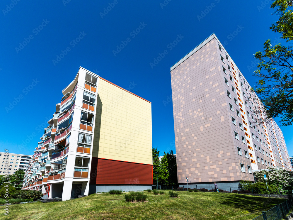 Residential building in Berlin Marzahn, Germany