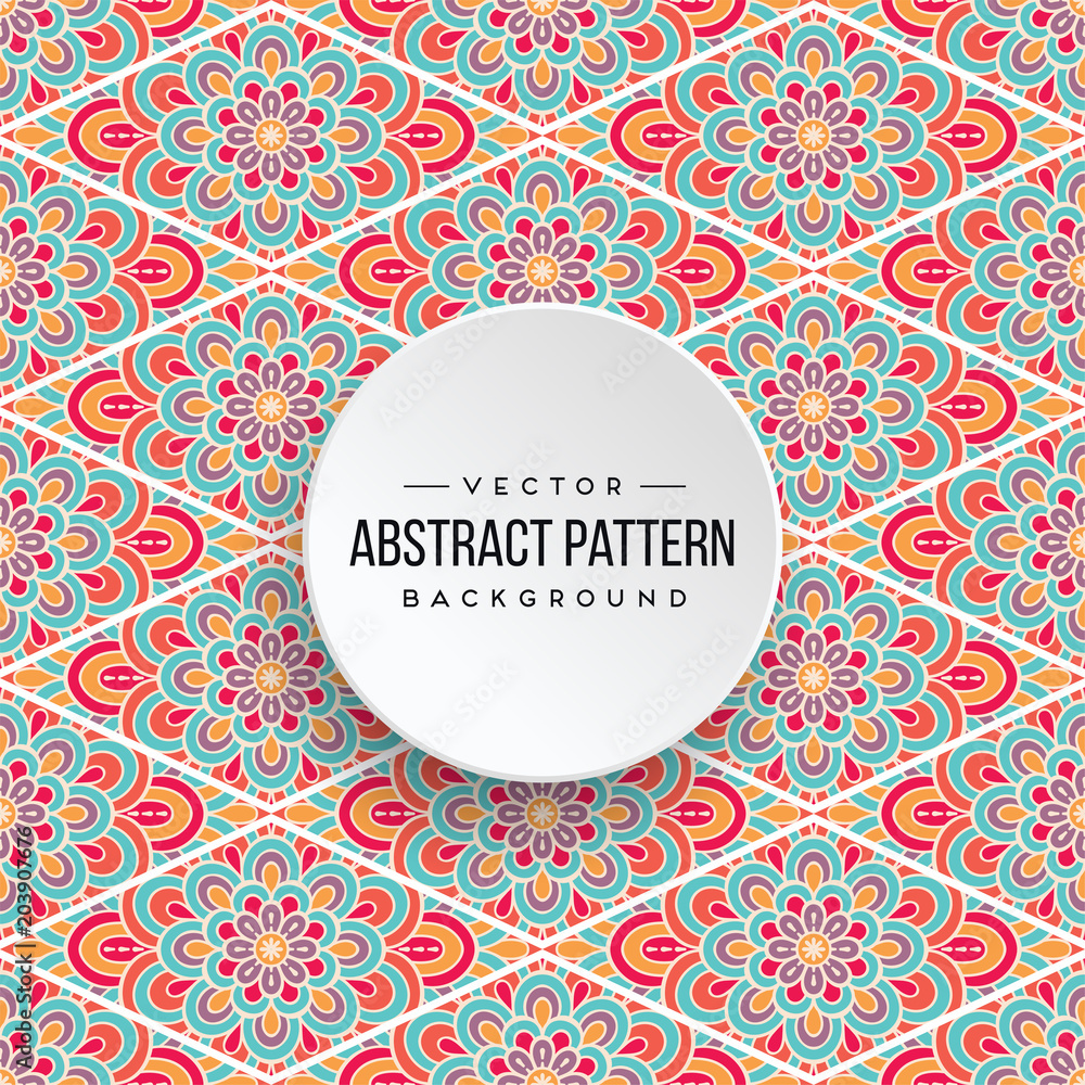 Seamless pattern tile