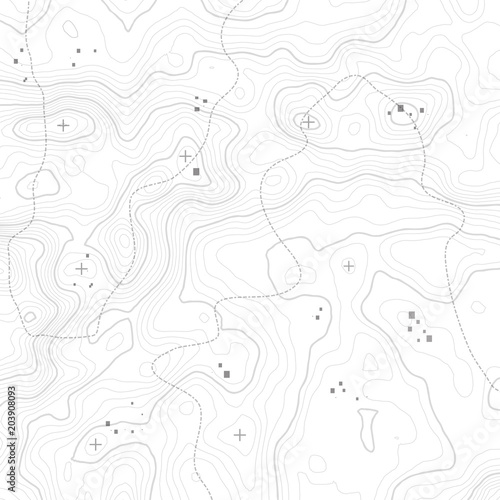 Topographic map background concept with space for your copy. Topography lines art contour , mountain hiking trail , Shape vector design. Computer generated   .