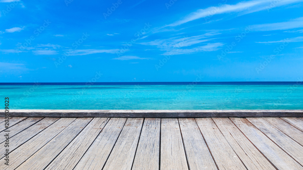 Fototapeta premium beach and tropical sea