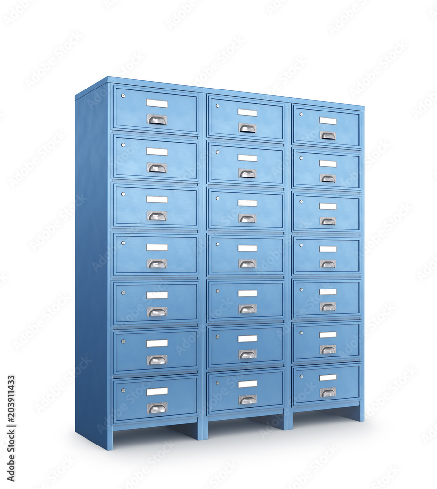 case for documents, archives. 3d illustration case for documents, archives. 3d illustration