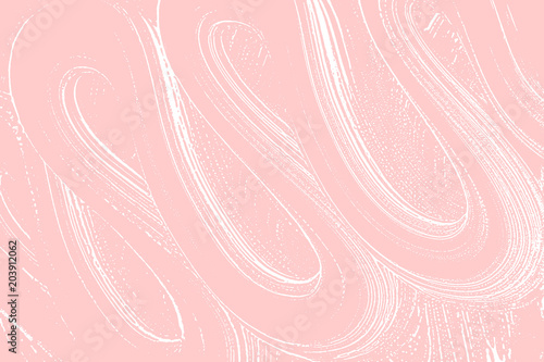 Natural soap texture. Adorable millenial pink foam trace background. Artistic majestic soap suds. Cleanliness, cleanness, purity concept. Vector illustration.
