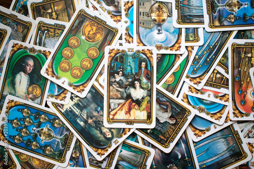 Photo of tarot card.