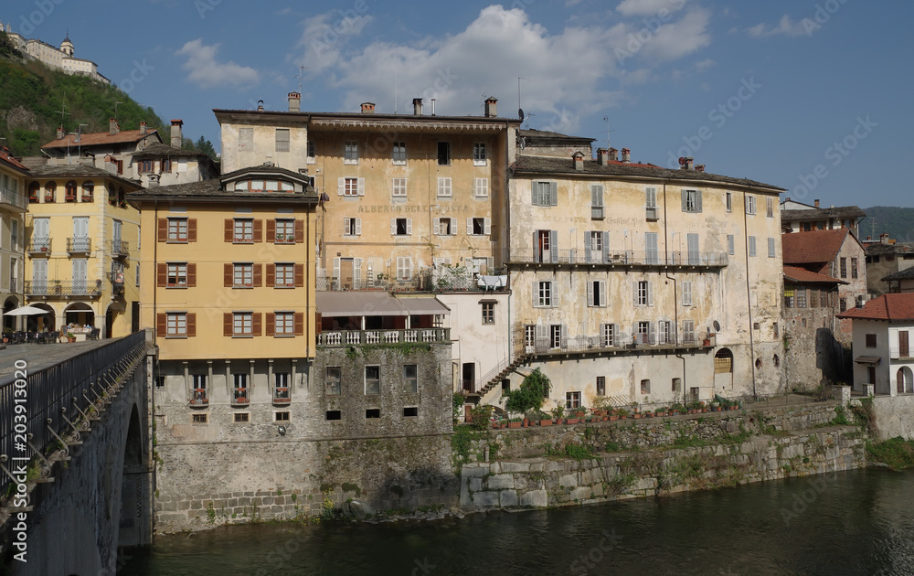 Fototapeta premium Varallo Sesia, Piedmont, Italy