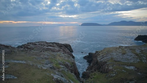 Wallpaper Mural beautiful landscape in Fanad, Ireland during sunset Torontodigital.ca
