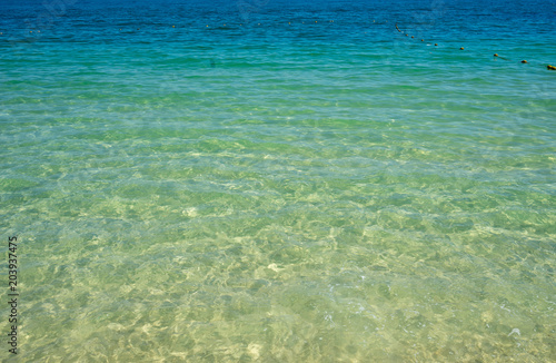 empty clear seascape background
