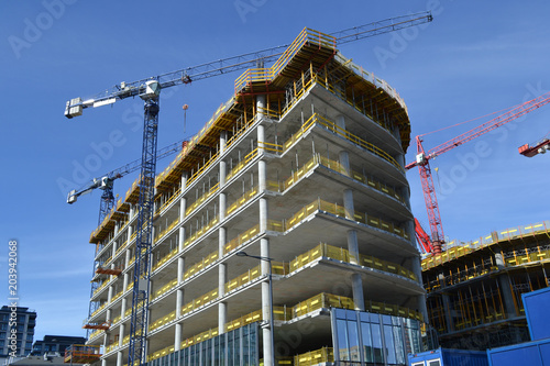 Construction site - crane