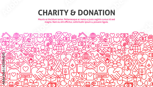 Charity and Donation Concept photo