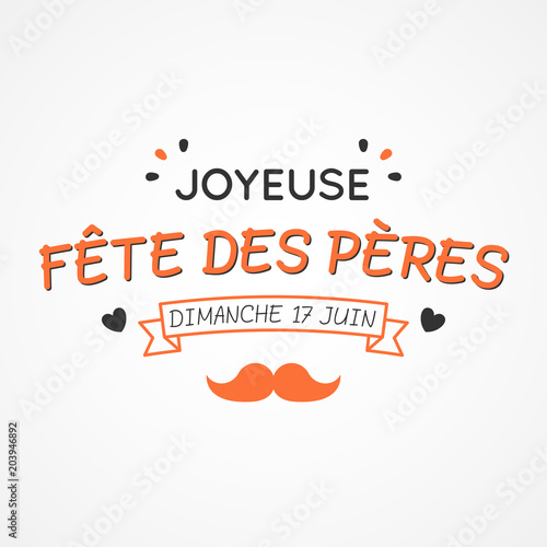 Fête des Pères 2018 - Bonne fête papa