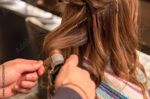 キャバクラ ヘアセットイメージ