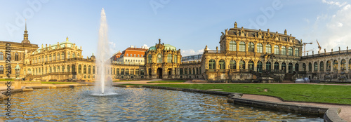 The Zwinger is a palace in the German city of Dresden 