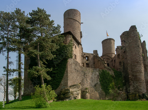 Castle ruin Hanstein, Germany photo
