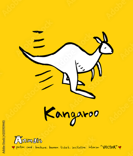 동물 일러스트 / 손으로 그린 동물 그림