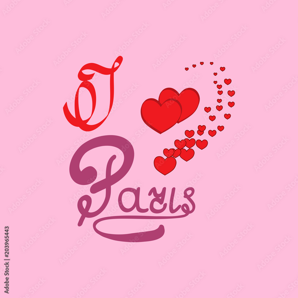 I love Paris card I love Paris card