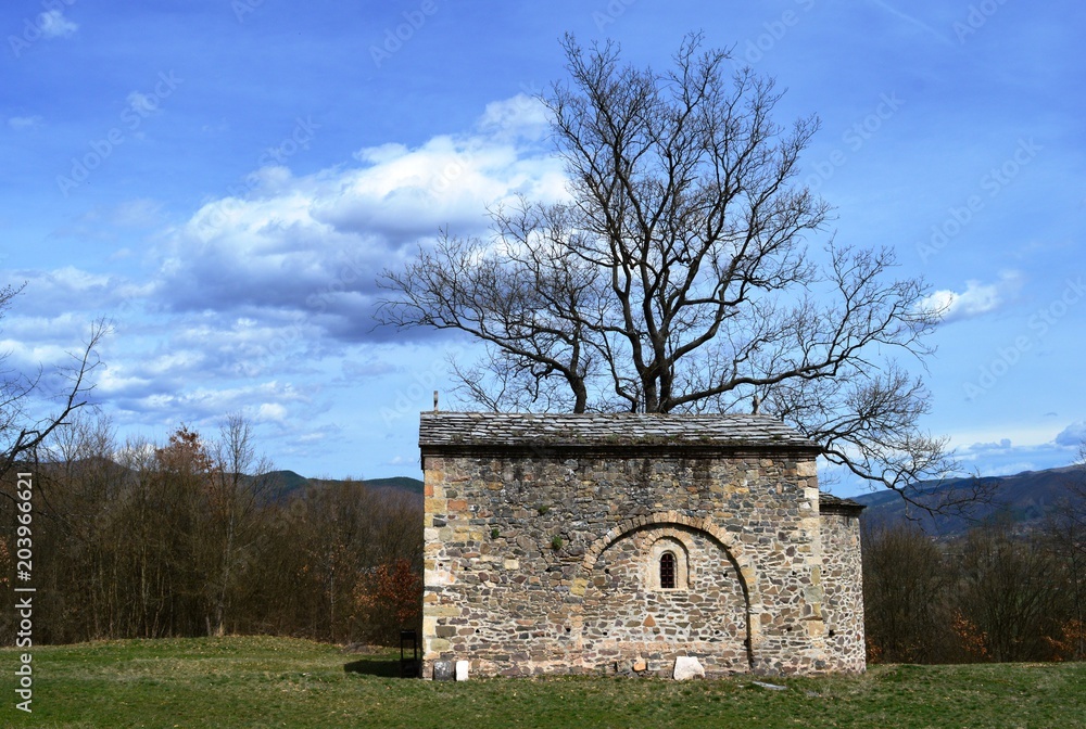 old stone church
