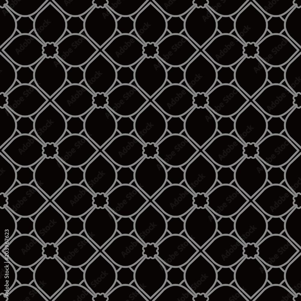 Antique seamless background Curve Cross Frame Flower Line Antique seamless background Curve Cross Frame Flower Line