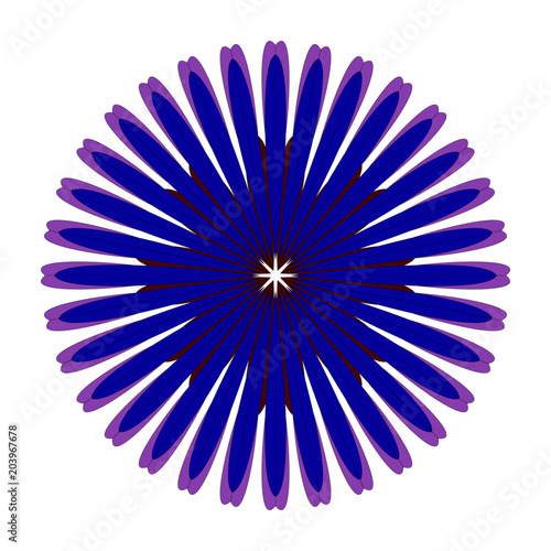 Farbenfrohes Mandala