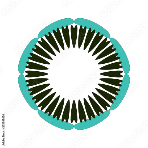 Farbenfrohes Mandala