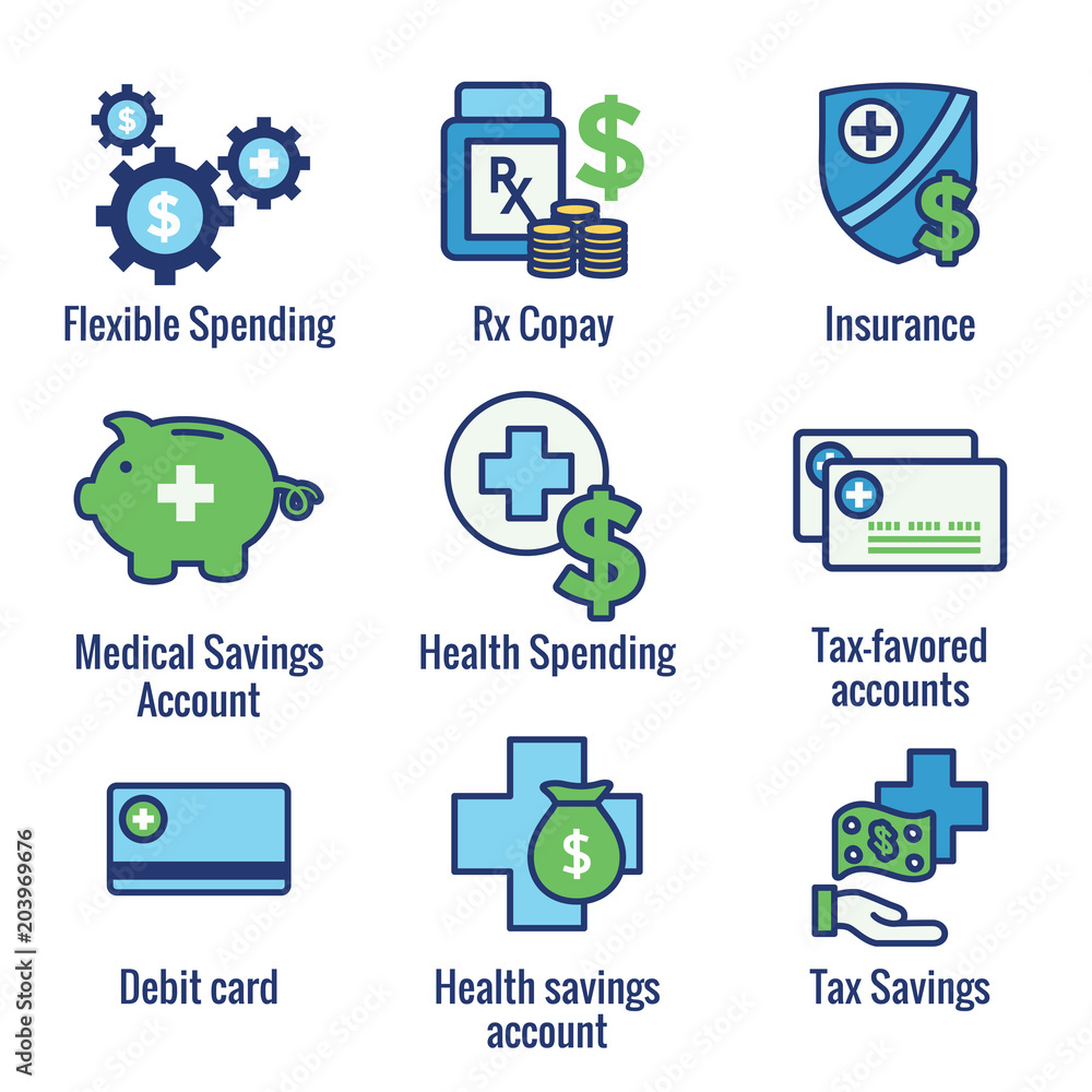 Φωτογραφία Medical Tax Savings - Health savings account or flexible spending account has HS