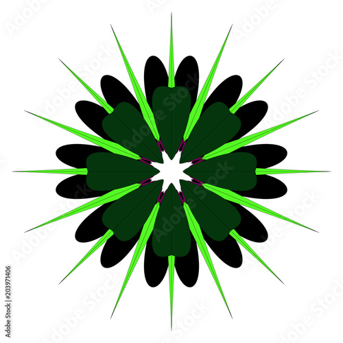 Farbenfrohes Mandala