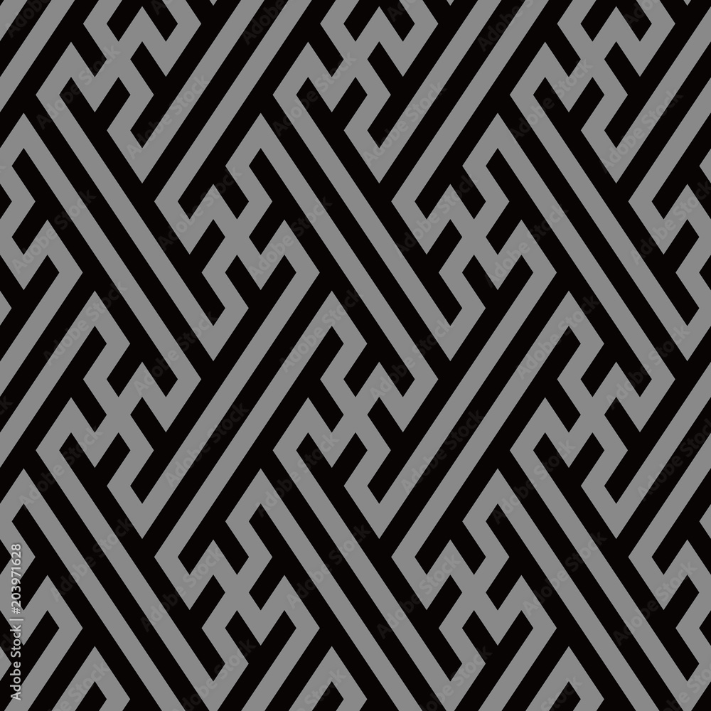 Antique seamless background Spiral Vortex Cross Tracery Frame Line