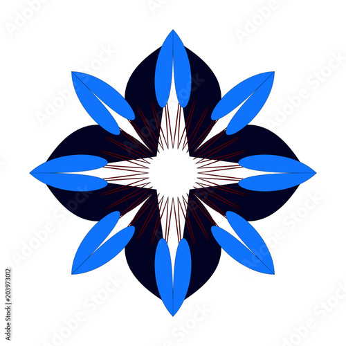 Farbenfrohes Mandala