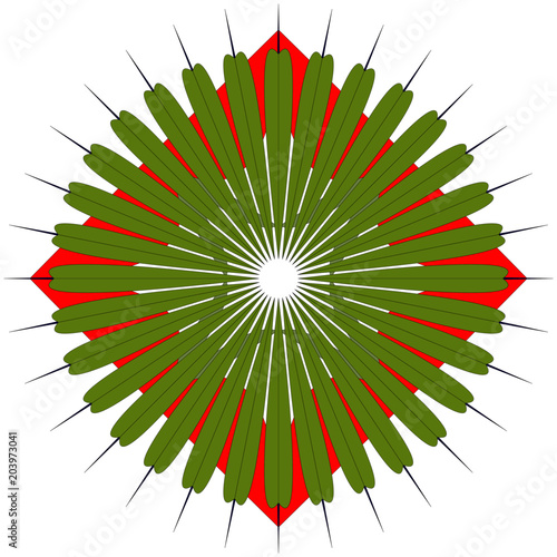 Farbenfrohes Mandala