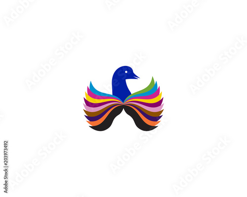 Wallpaper Mural bird logo Torontodigital.ca