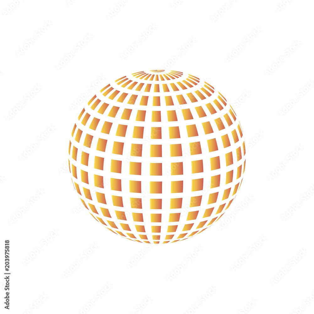 Logo design. Round shape. Vector illustration. Logo design. Round shape. Vector illustration.