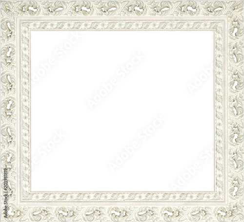 Picture frame isolated on white