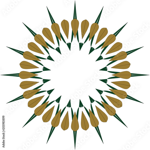 Farbenfrohes Mandala
