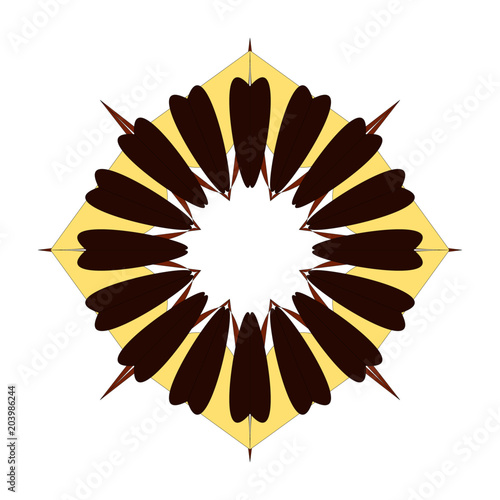 Farbenfrohes Mandala
