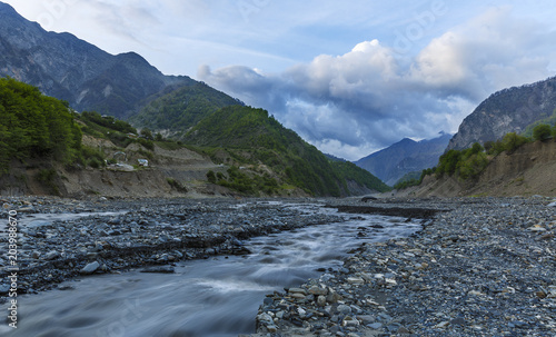 The riverbed of the river D...