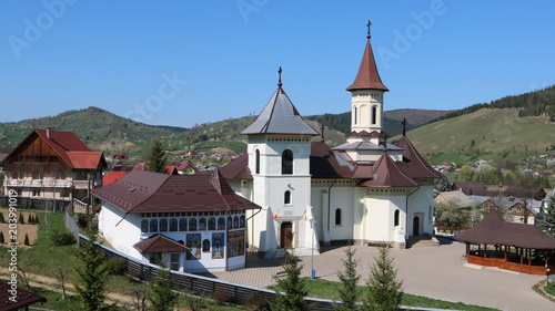 Monastery in Manastirea Humorului, Romania