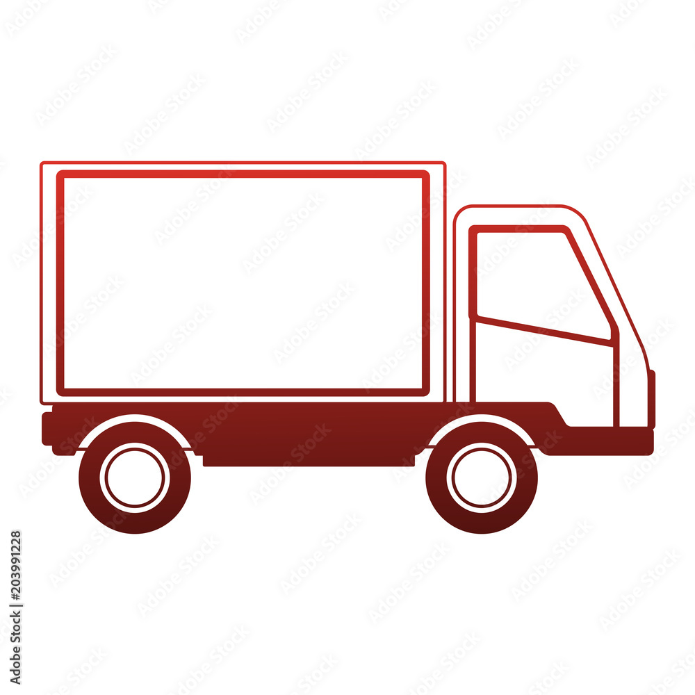 Cargo delivery truck vector illustration graphic design Cargo delivery truck vector illustration graphic design