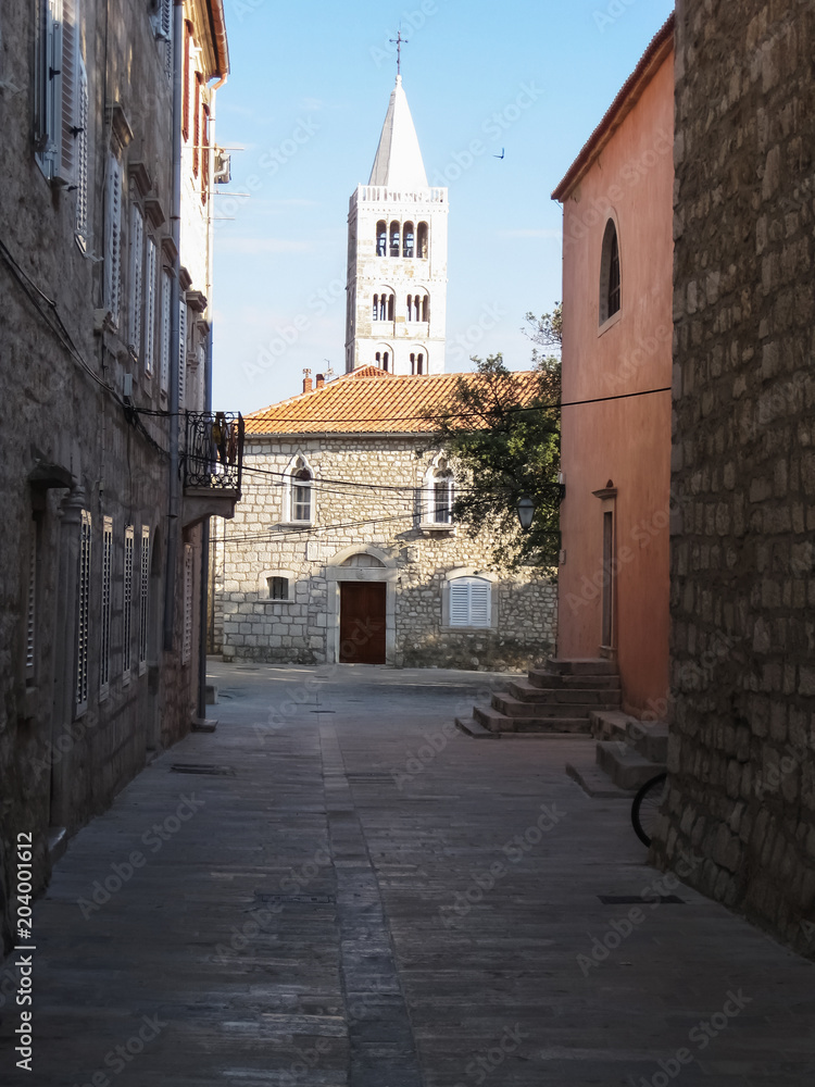 Naklejka premium City Rab