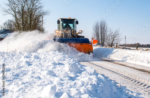 Winterdienst - Räumfahrzeug