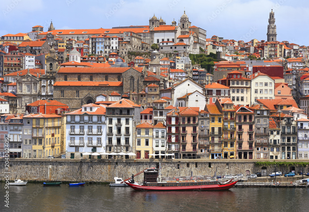 Porto skyline in Portugal, Europe