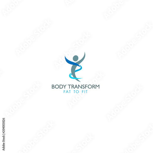 best original logo and designs concept inspiration for body fit transformation