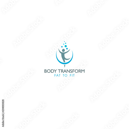 best original logo and designs concept inspiration for body fit transformation