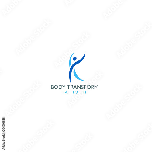 best original logo and designs concept inspiration for body fit transformation