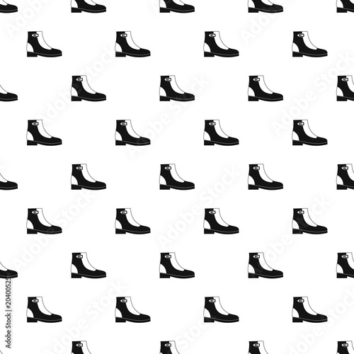 Woman boots pattern vector seamless repeating for any web design